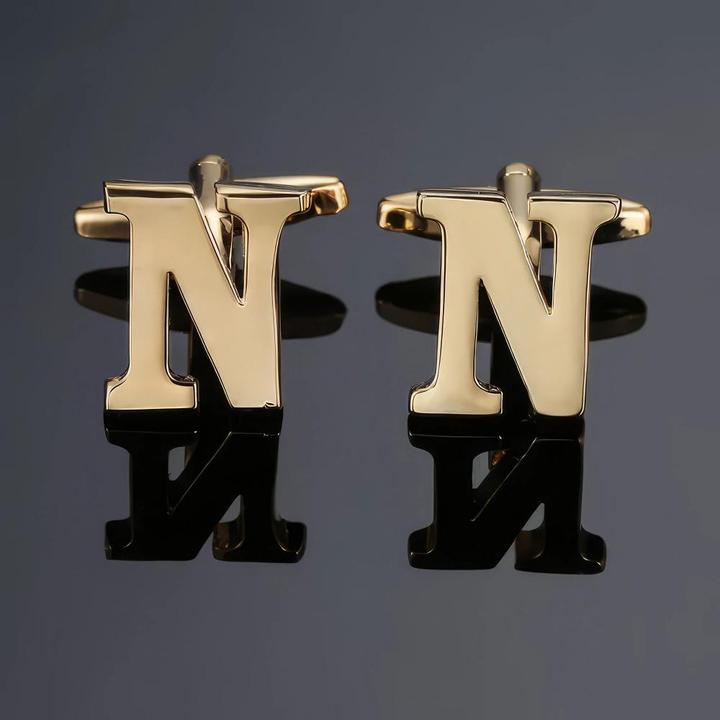 Actual product image Perlstein Letter N cuff heads (Metal)