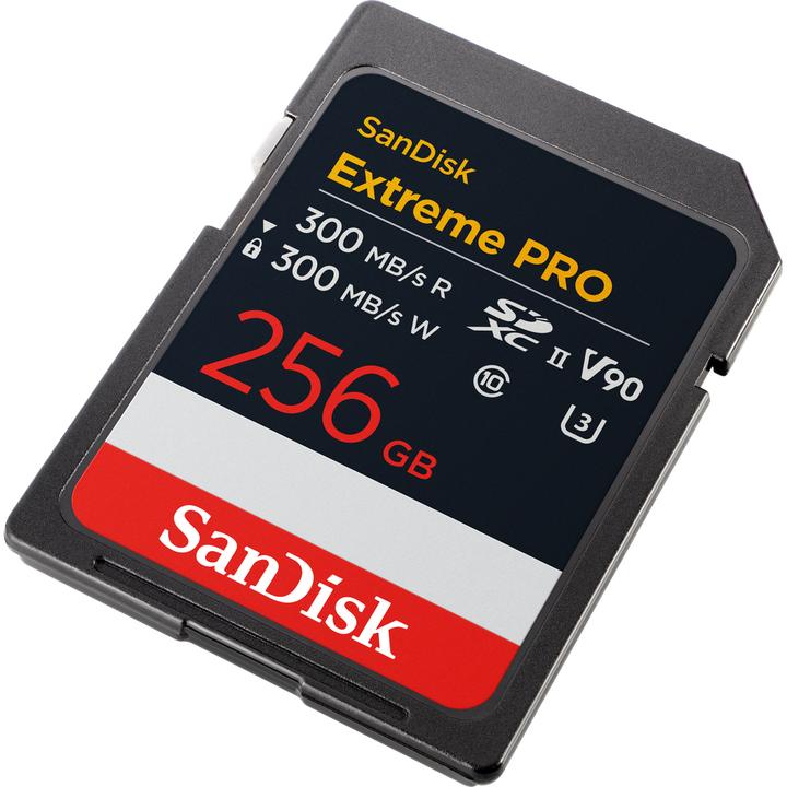 Productafbeelding SANDISK Extreme PRO UHS-II V90 (256 GB, SDXC, U3, UHS-II)