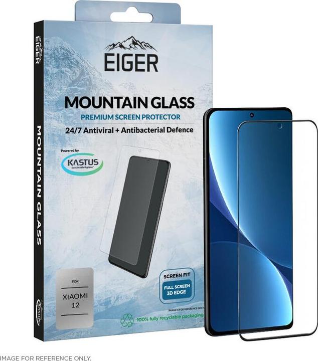 Image du produit Eiger Mountain Glass Clear Edge (1 pcs, Xiaomi 12, Xiaomi 12X)