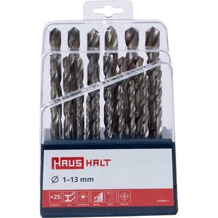 Haushalt HSS TWIST DRILL SET 25PCS WHITE 1-13MM, Drucker Zubehör