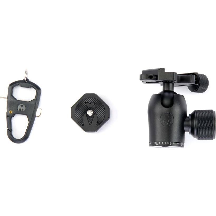 3 Legged Thing AirHed Pro Twist Clamp Black Darkness (Kugelkopf), Stativkopf, Schwarz