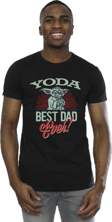 Immagine prodotto Star Wars Mandalorian Yoda Dad Maglietta Uomo (M)