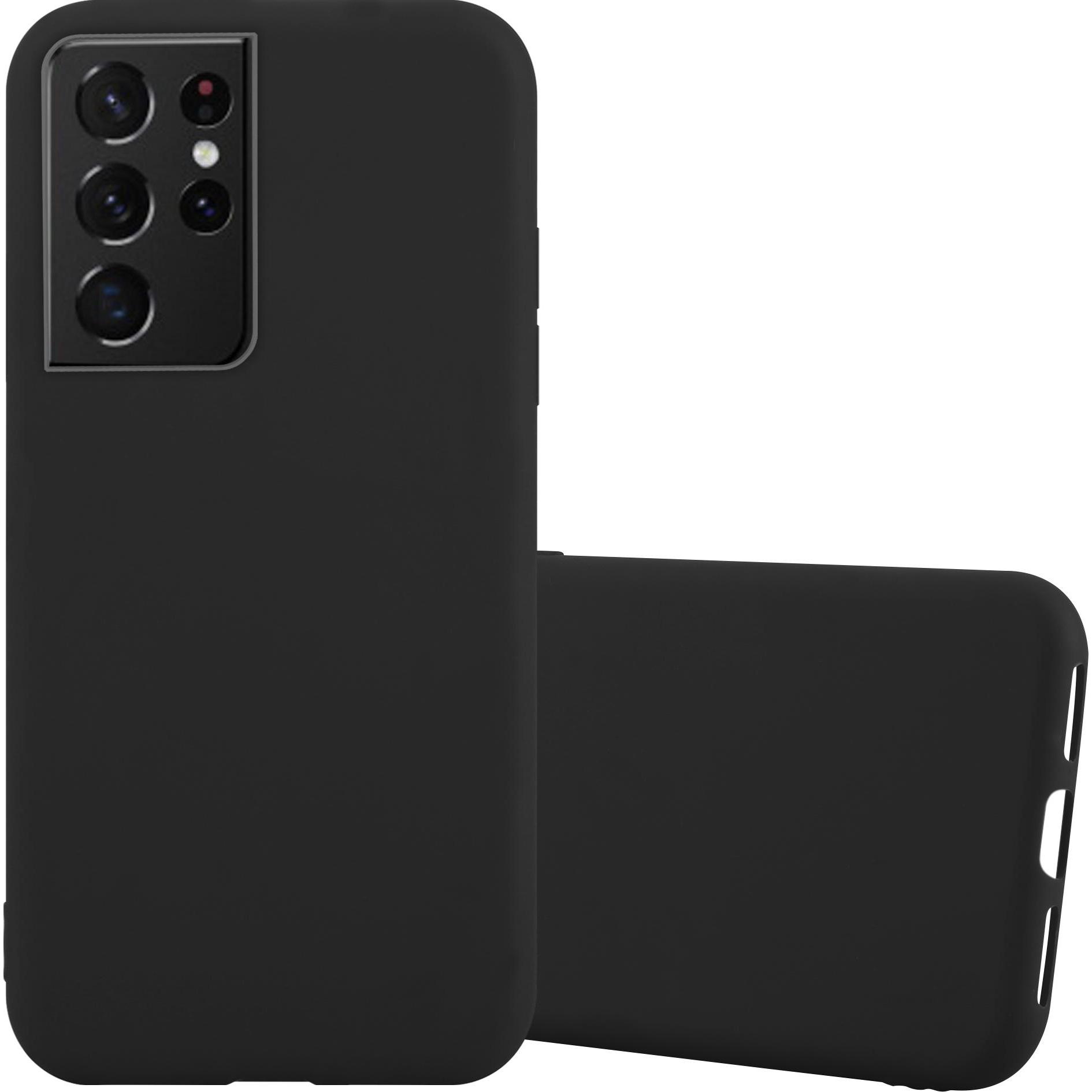 Thumbnail - Cadorabo TPU Candy Cover (Samsung Galaxy S21 Ultra), Smartphone Hülle, Schwarz