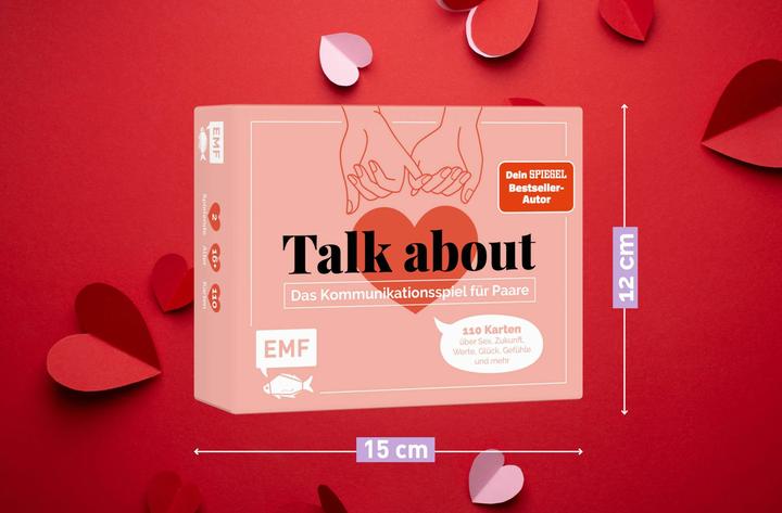 Image du produit Jeu de cartes : Talk about - le jeu de communication pour les couples (Jeu de cartes, Allemand)