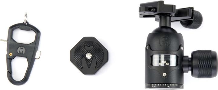 Actual product image 3 Legged Thing Airhed VU Black Darkness (Spherical head)