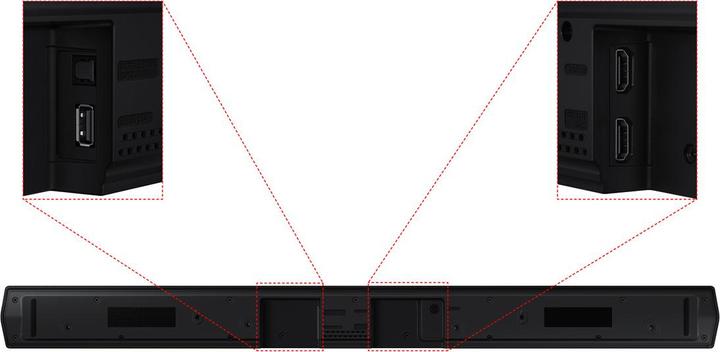 Produktbild Samsung Soundbar HW-B550 (410 W, 2.1 Kanal)