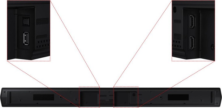 Actual product image Samsung HW-B550 (410 W, 2.1 Channel)