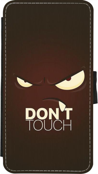 Actual product image PhoneLook Cover Wallet black Angry Dont Touch (Apple iPhone X, Apple iPhone XS)