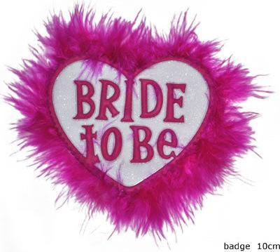 Espa BRIDE TO BE - Bachelorette Herz Anstecker