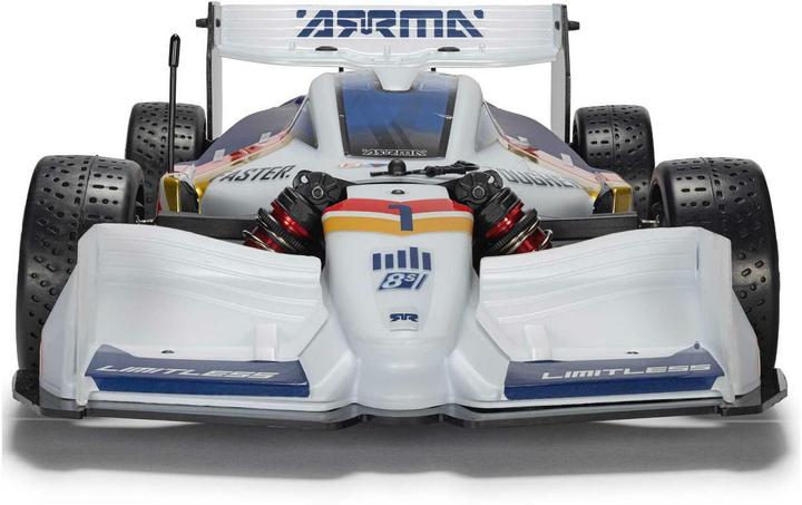 Actual product image Arrma Formel 1 Limitless 8s ARTR 1:7 - Blau / Weiss