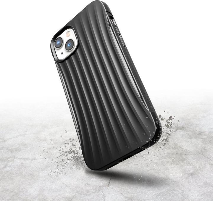 Actual product image X-Doria Raptic Clutch Case iPhone 14 Back Cover Black (Apple iPhone 14)