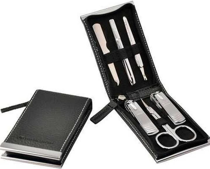 Actual product image Seven Manicure Set Black - 6 Tools