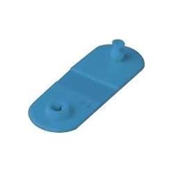 Thumbnail - Zebra, Beschriftungsband, Wristband Clips Kit Blue (Blau)