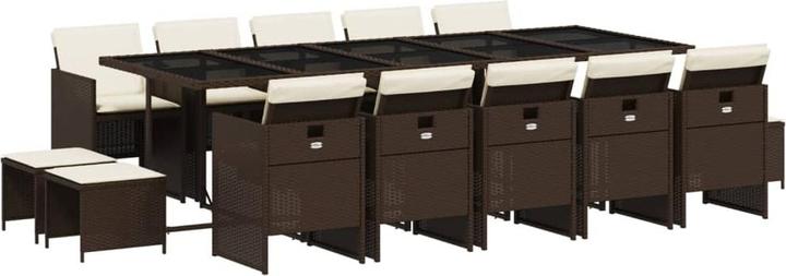 Produktbild vidaXL Garten Essgruppe (275 x 106 x 73 cm)