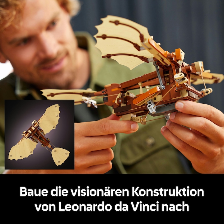 Produktbild LEGO Die Flugmaschine von Leonardo da Vinci (10363, LEGO Icons)