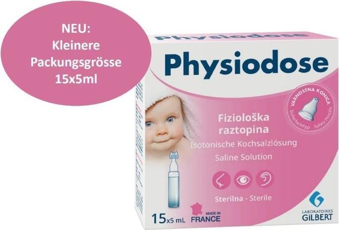 Produktbild Physiodose Physiologische Kochsalzlösung (15 Stück)