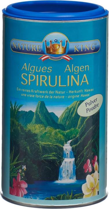 Actual product image Bio King Spirulina Powder Hawaii (1 Piece, Powder, 200 g)