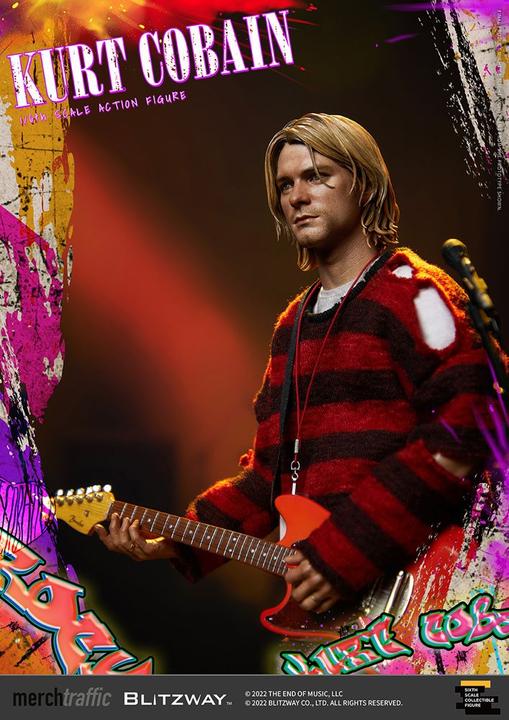 Produktbild Blitzway Kurt Cobain figurine 1/6 On Stage 31 cm