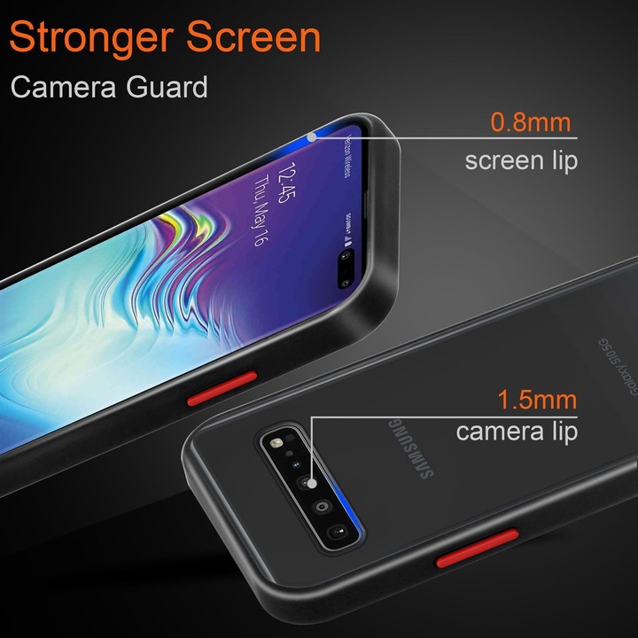 Actual product image Cadorabo Hybrid Matt Cover (Samsung Galaxy S10)
