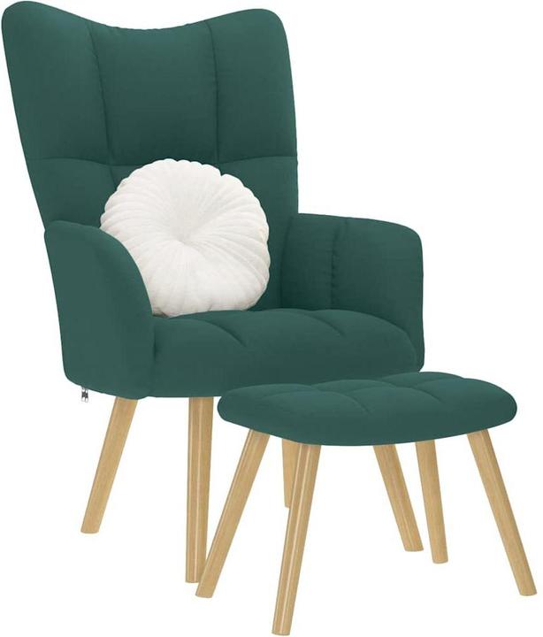 Actual product image vidaXL Entspannungssessel mit Fusshocker