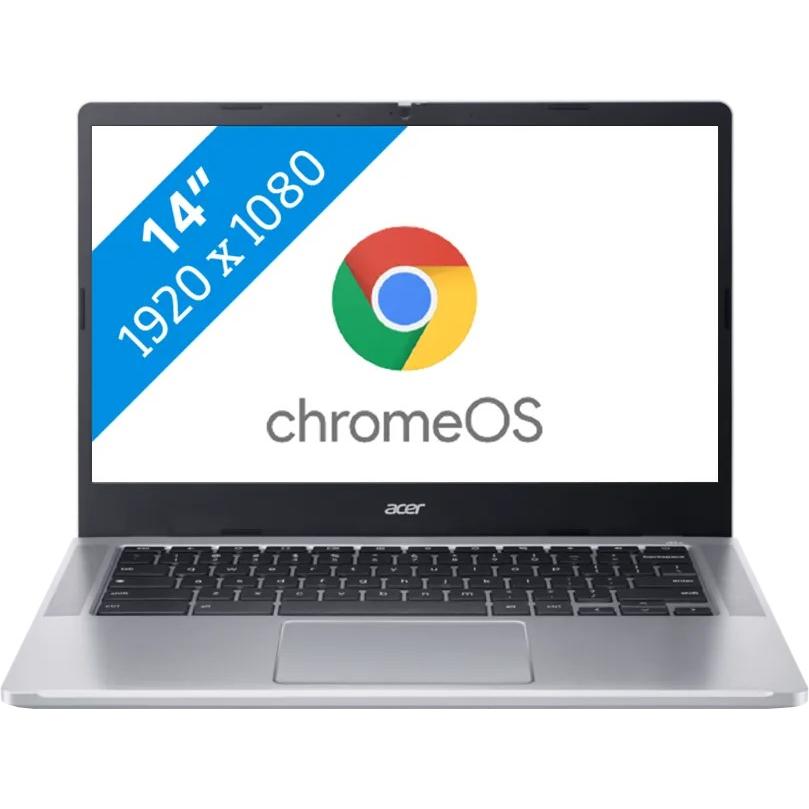 Acer Chromebook 314 (CB314-4H-C68U) (NX.KNBEH.001) (14", 4 GB, Eng. Int., Intel N100), Notebook