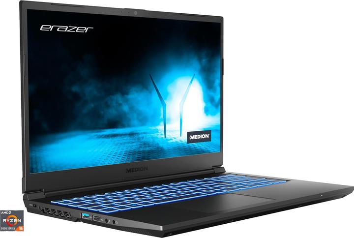 Medion Erazer Crawler E25 (15.60", AMD Ryzen 5 5600H, 16 GB, 512 GB, DE)