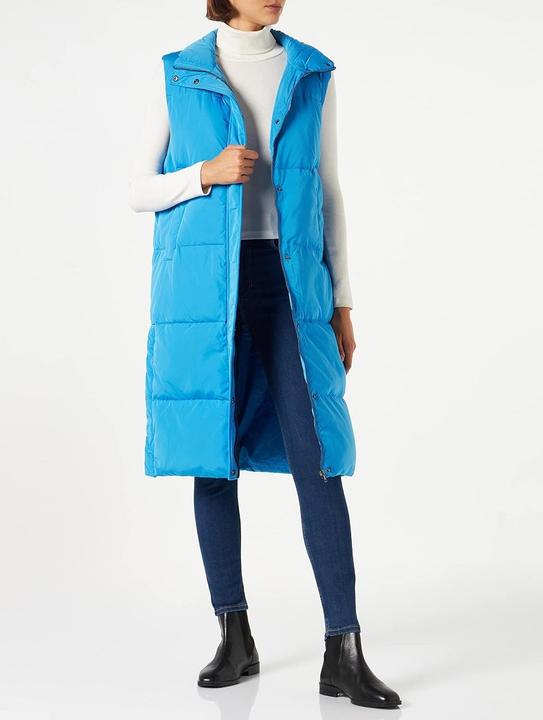 Actual product image Ichi Down Vest with Press Studs, Pockets and Slits (S)
