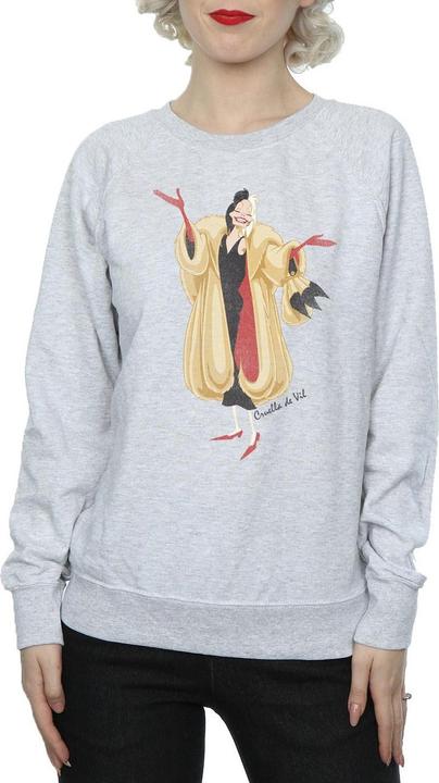 Immagine prodotto 101 Dalmatians Classic Felpa Crudelia De Mon Donna (XS)