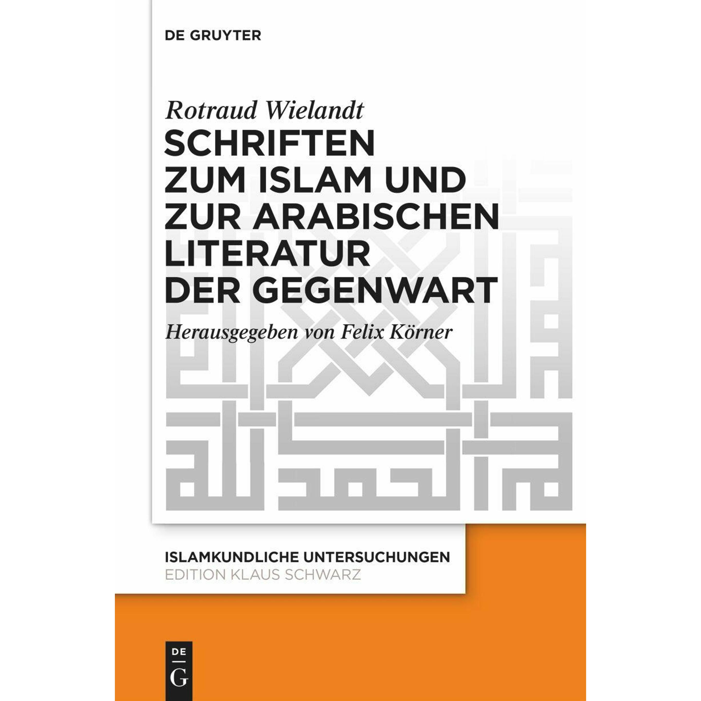 Wielandt:Schriften zum Islam und zur ar, Fachbücher