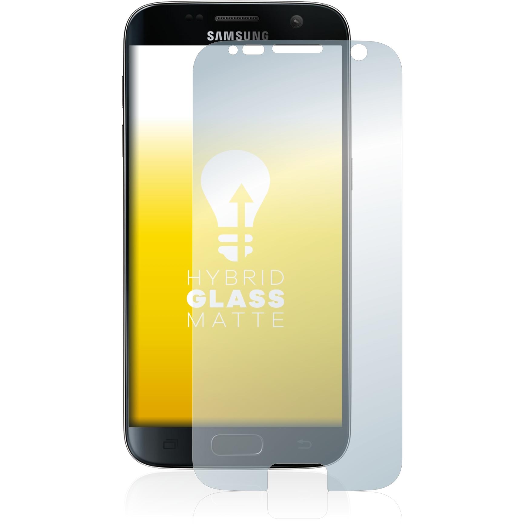 Thumbnail - upscreen Reflection Shield Panzerglasfolie Matt (1 Stück, Samsung Galaxy S21), Smartphone Schutzfolie, Grau