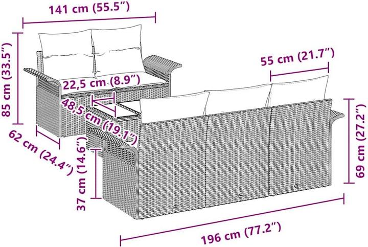 Produktbild vidaXL Mya