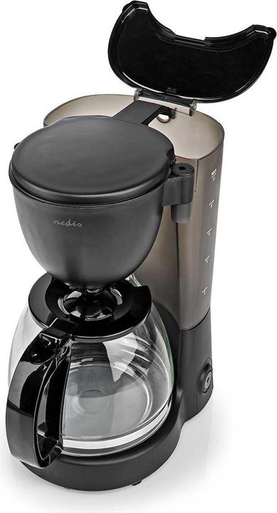 Produktbild Nedis Coffee Maker Maximum capacity: 1.25 l Number of cups at once: 10 Keep warm feature Black