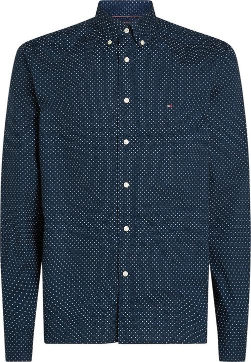 Immagine prodotto Tommy Hilfiger Camicia Uomo Poplin Polka Dot Cotone Blu (XXL)