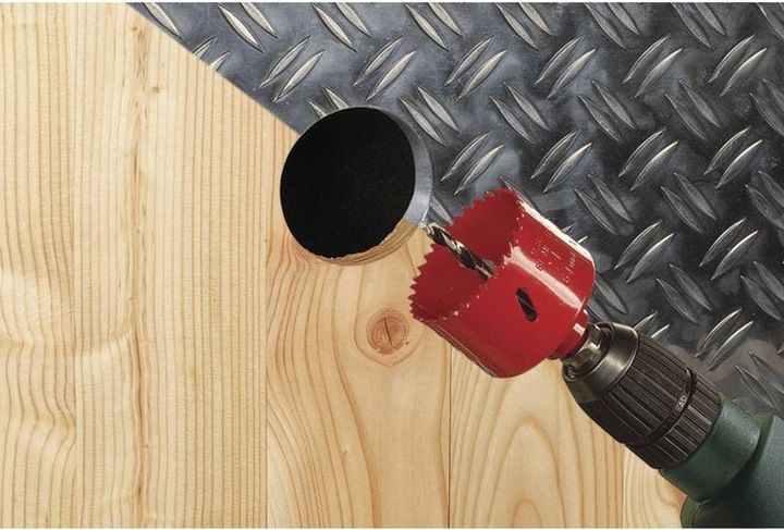 Produktbild wolfcraft Bi-Metall-Lochsäge, Ø 100 mm (6 mm)