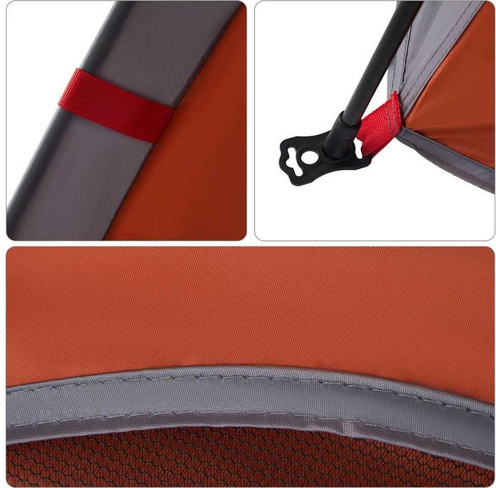 Produktbild vidaXL Campingzelt 4 Personen Quick Release (Kuppelzelt, 4.55 kg, 4 Personen)