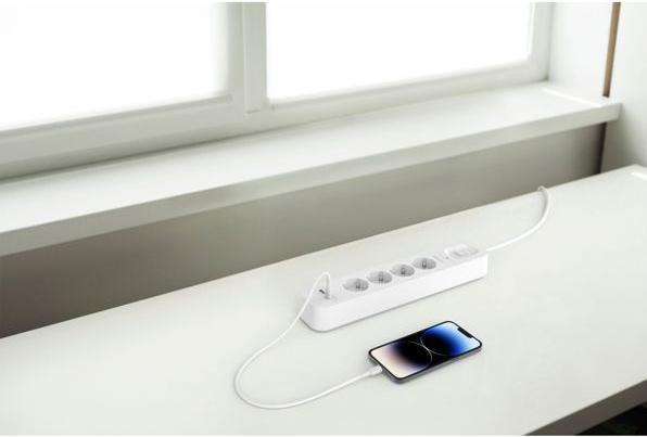 Actual product image Belkin Surgemaster surge protection (4 x, CEE 7/3, USB-C, USB-A, 2 m)