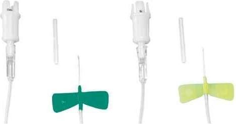 Actual product image Sarstedt Multifly needles for S-Monovette 21G, 0.8x19mm, green, 120pcs.