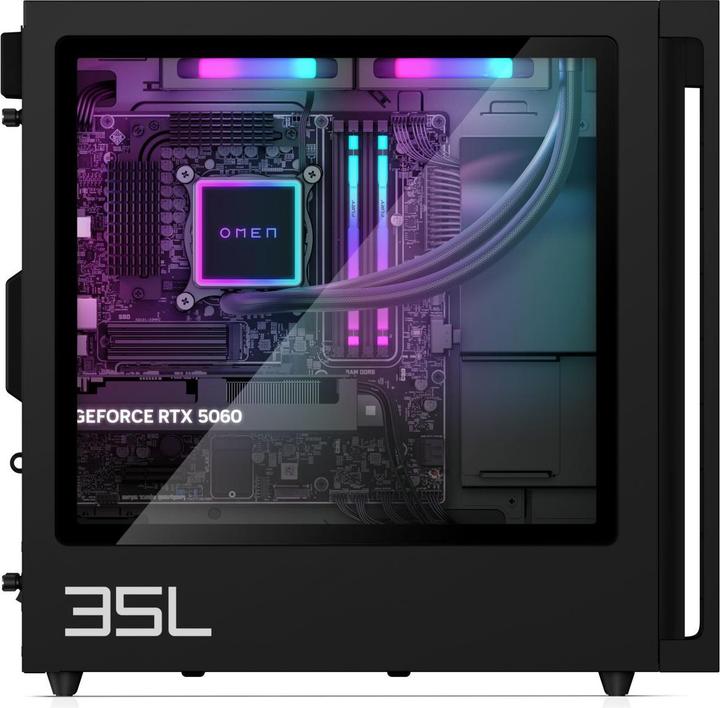 Produktbild HP 35L Gaming Desktop GT16-1277NG (schwarz, ohne Betriebssystem) (1000 GB, 32 GB)