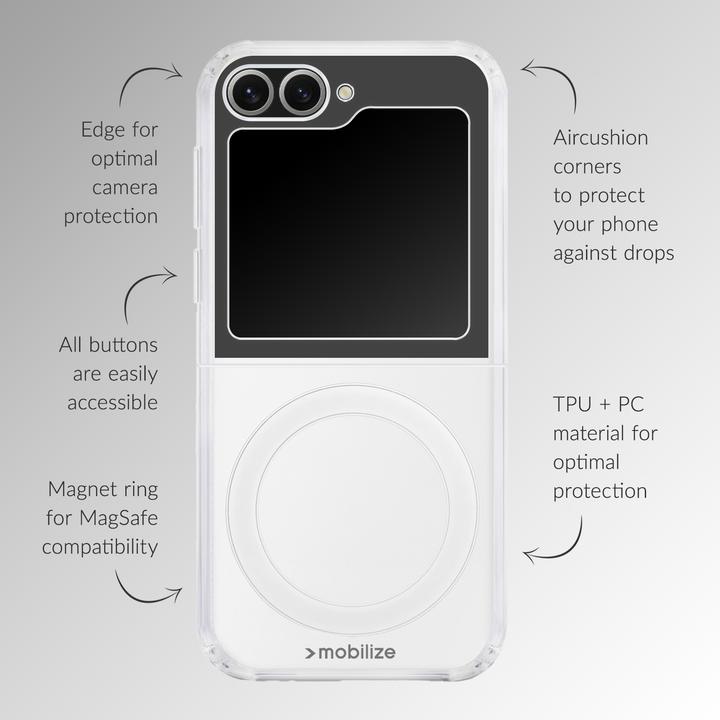 Produktbild Mobilize Nackter Schutzkoffer (Samsung Galaxy Z Flip7 FE)