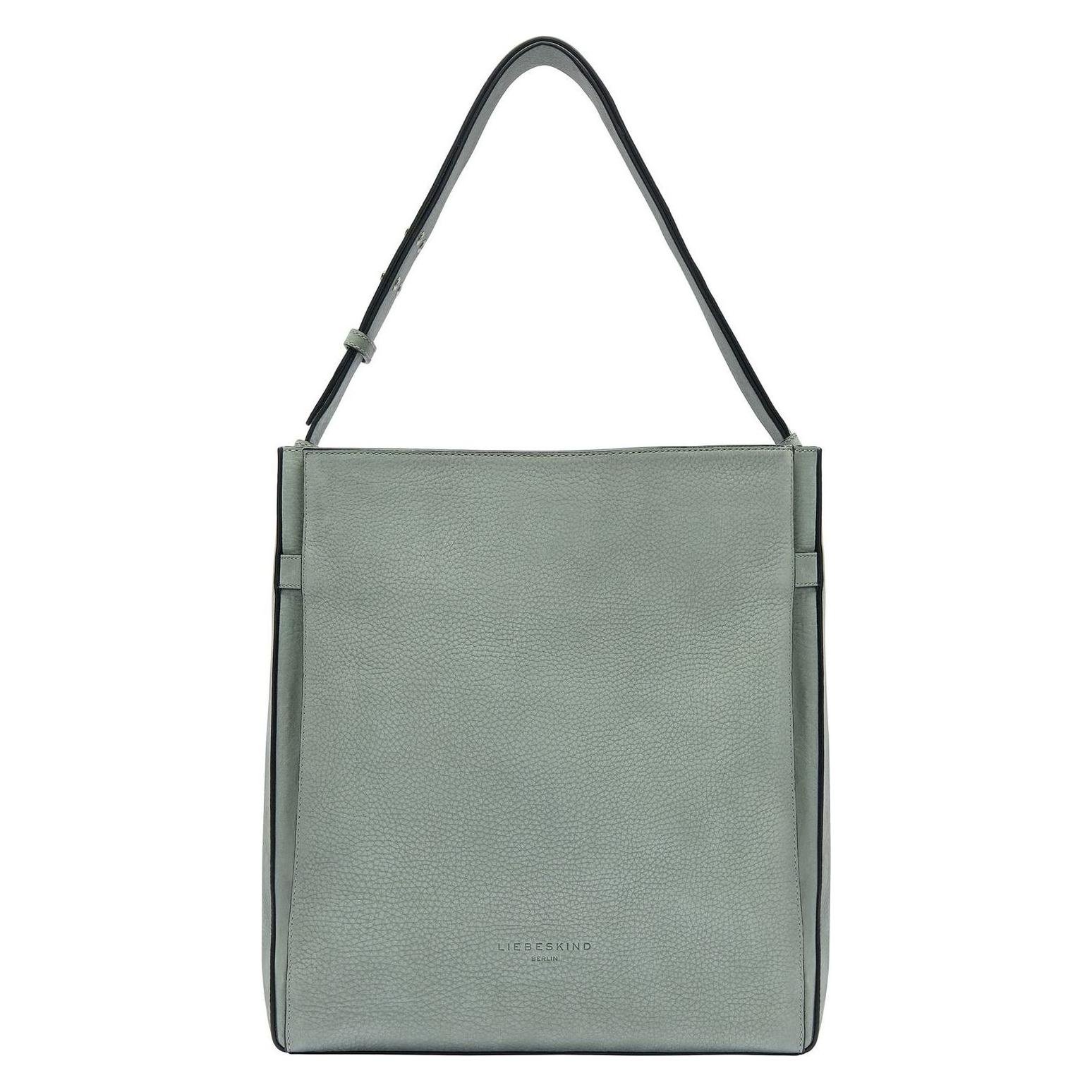 Liebeskind Berlin, Damen, Handtasche, Hilla Nubuk Hobo Bag, Grün