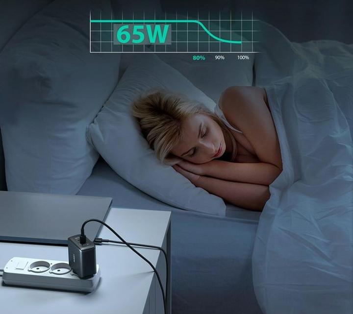 Image du produit Aukey OmniaMix II (65 W, 3 ports)