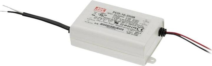 Actual product image MeanWell MEAN WELL PCD-16-1050B, Lighting, Drinnen, 180 - 295 V, 16 W, 16 V, AC-an-DC