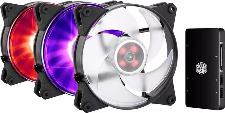 Immagine prodotto Cooler Master Ventola del case CM Masterfan Pro 140 AP RGB 3 (140 mm, 3 x)
