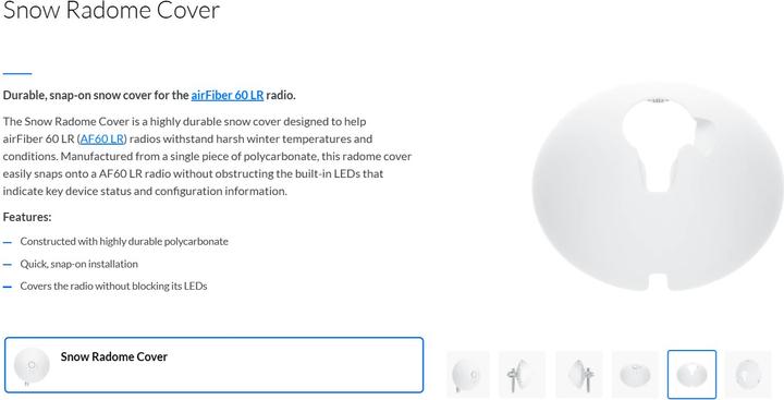 Image du produit Ubiquiti UISP Acc AF60LR-Radome