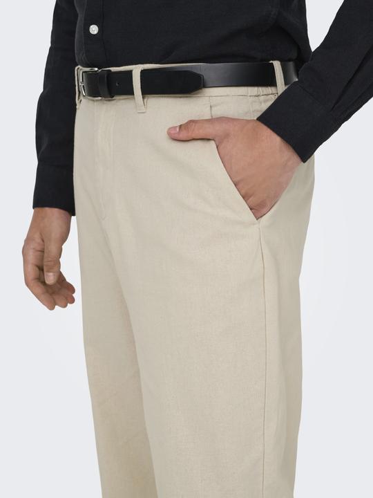 Produktbild Only & Sons Onsbob Loose Cot Lin 0007 Pant Noos (W32/L32)
