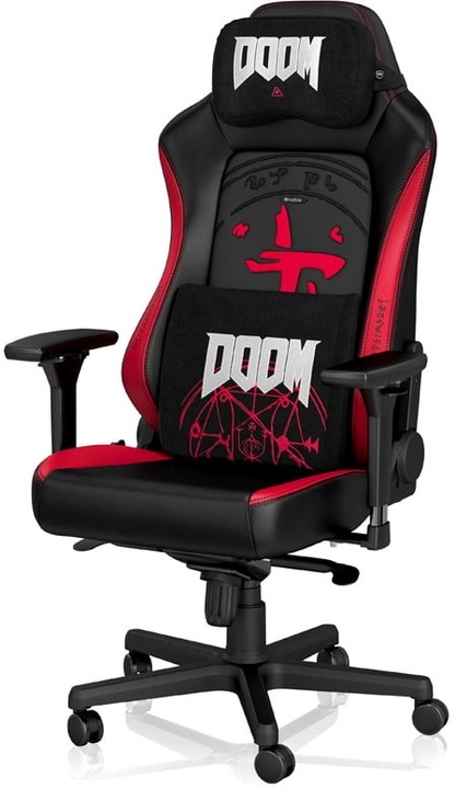 Actual product image noblechairs Memory Foam Pillow Set - DOOM Edition