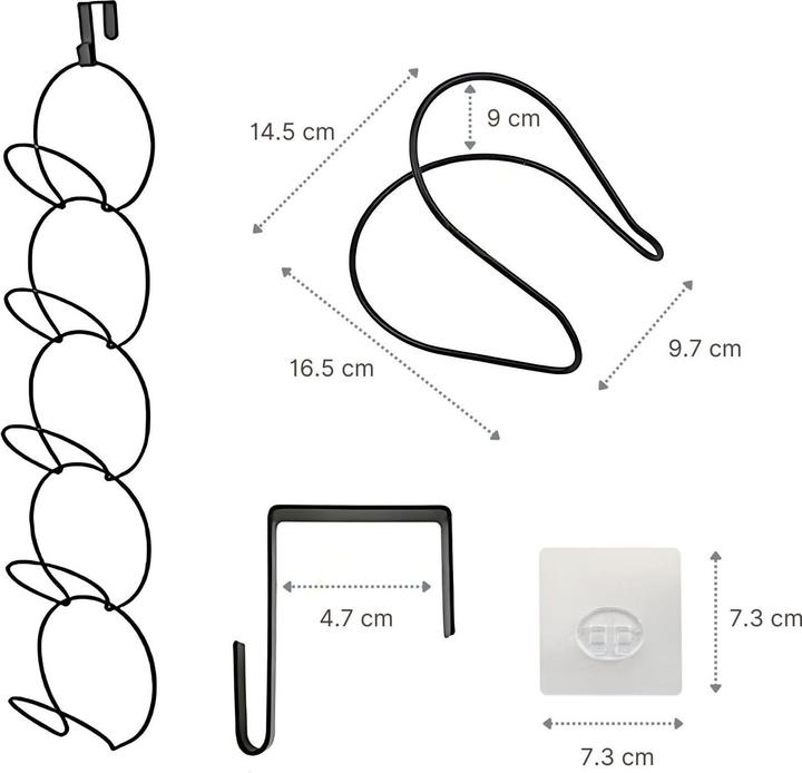 Actual product image Hermex Hanging wardrobe