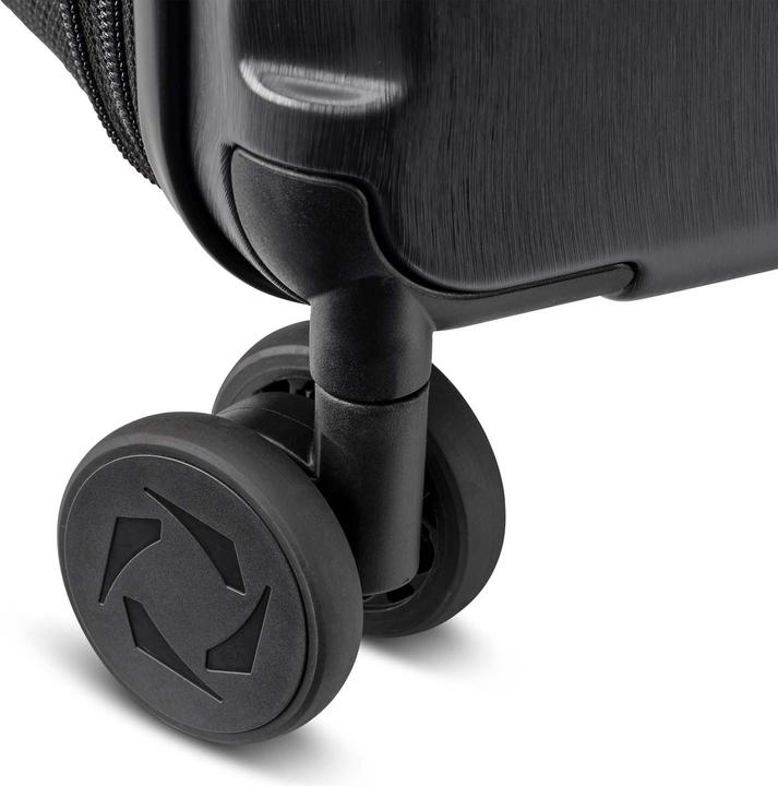 Actual product image Senz Foldable Carry On Trolley, 38L, Pure Black (38 l)