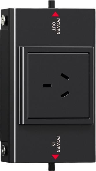 Actual product image Rittal 2500714 LED USA/CDN (Type B NEMA 5-15) SZ Socket box