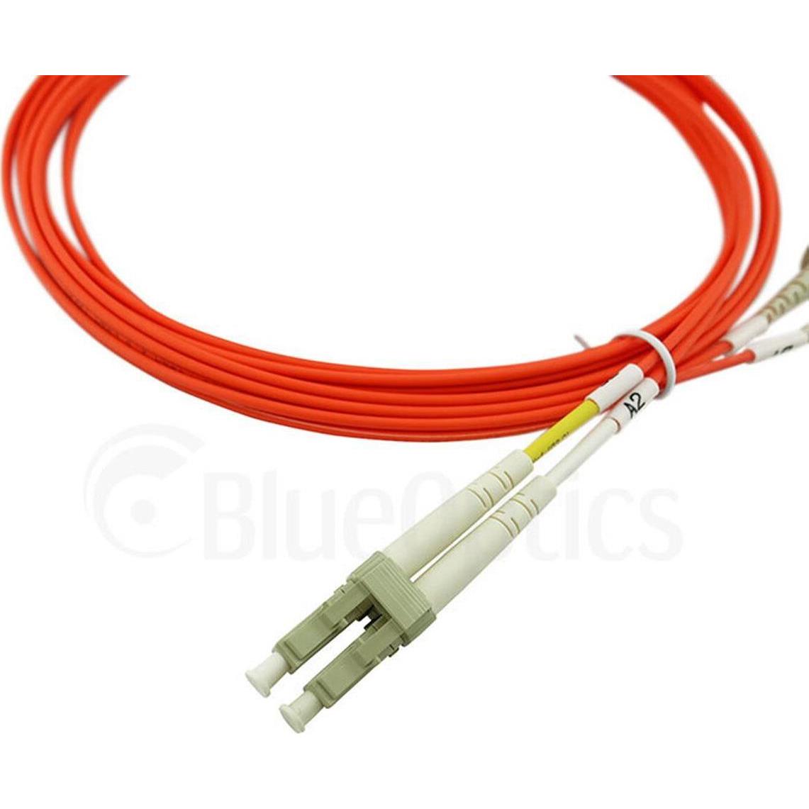 BlueOptics Cavo patch in fibra ottica duplex LC-SC multimodale OM1 0,5 metri (CAT6, 0.50 m), Cavo di rete